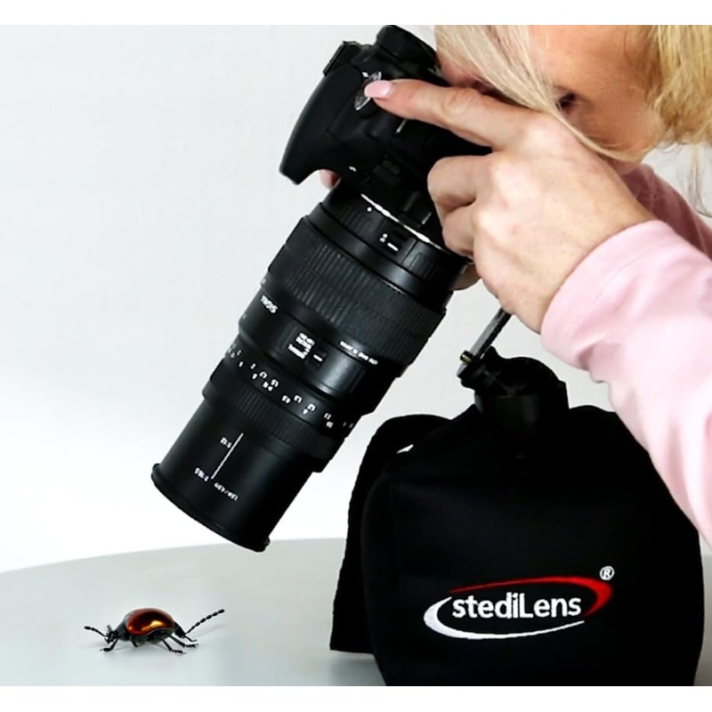 StediLens Camera/Telephoto Lens Gimbal-Like Stabiliser Combo Kit Inc. Gimbal-like Base