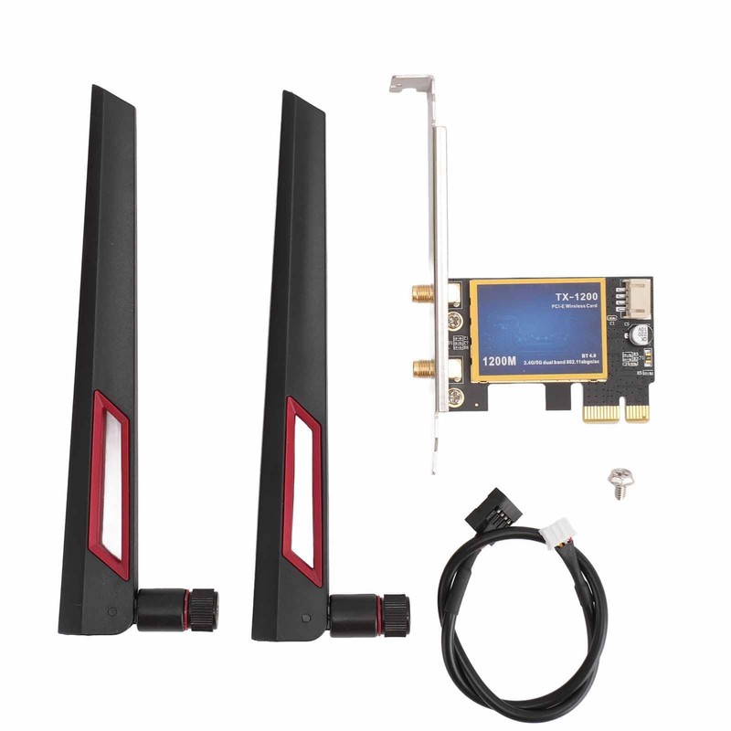 PC Wireless Network Adapter Card, High Speed PCI Express X1