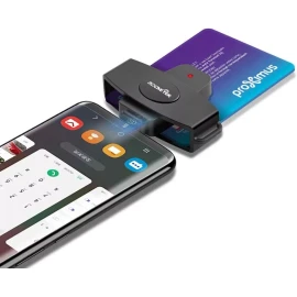 ROCKETEK TYPE C DOD Military USB-C Common Access CAC Smart Card, Credit Card Reader