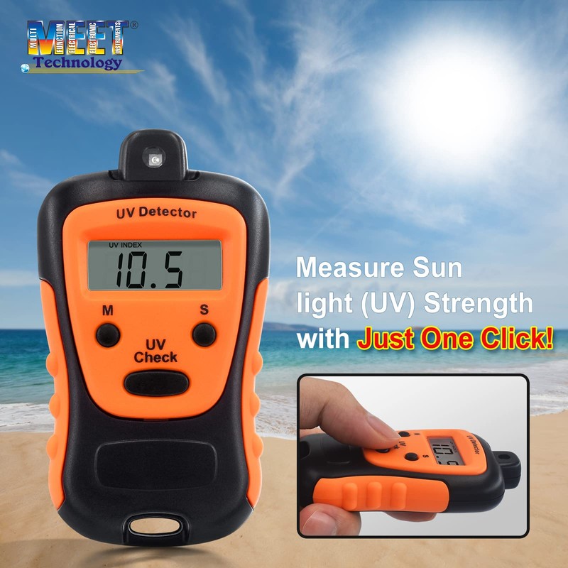 Meet UV Probador de fuerza para medir el nivel de