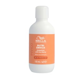 Wella Professionals Invigo Nutri Enrich Shampoo - Moisturising Deep Cleansing Shampoo for Damaged Hair - Intensive Care - 100 ml