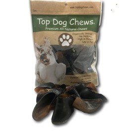 Top Dog Chews Hooves (25 Pack) - Large Naturals Made in USA