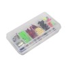 120Pcs Fishing Lures Sea Bass Set Mixed Spinners Hard and
