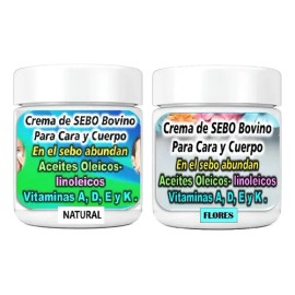 2 Beef Tallow Crema Sebo Vaca Res Face Cream Skin Care Face