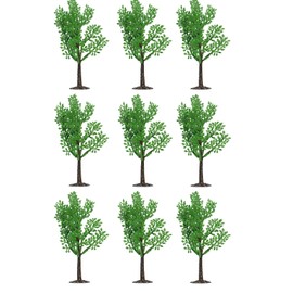 Oasis Supply 4-Inch Branch Trees with Stands, 12-Piece Set for Cake Decorating, Forest Themes, Landscapes & Party Sceneries