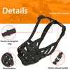 Mayerzon Pitbull Muzzle for Large Medium Sized Dogs to Prevent