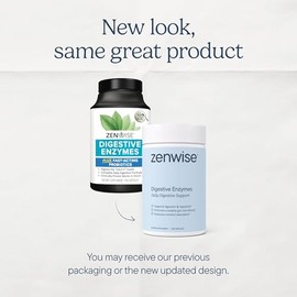 Zenwise - Probióticos y prebióticos digestivos -100 unidades