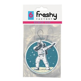 Dabstronaut Car Air Freshener Bubble Gum Scent Freshy Factory (6 Pack)