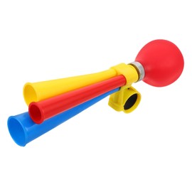 SUPVOX Retro Bike Horn Retro Bicycle Horn for Adults Boys and Girls 3 Holes Rubber Bulb for Cycling Safety