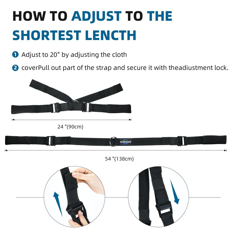 KONGISS Adjustable Tricep Rope Cable Attachment, Tricep Pull Down Rope,