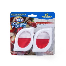 Unbranded Clorox Fraganzia Small Room Air Freshener in Apple Cinnamon Scent, 2ct Peel