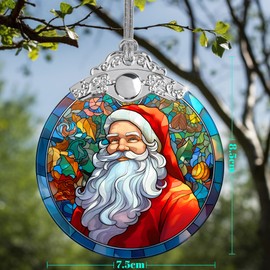 Santa Claus Ornaments, Jocidea Santa Claus Christmas Ornaments, Christmas Tree Ornaments, Santa Decorations for Tree, Santa Claus Gifts, Merry Christmas