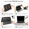 MOSISO Funda Compatible con MacBook Air 13.6 Pulgadas 2025-2022 M4