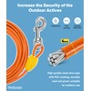 Petbobi Dog Tie-Out Cable 20ft - Heavy-Duty 4mm Metal Cable