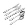 Oneida Satin Vertex 20 Piece Everyday Flatware, Service for 4