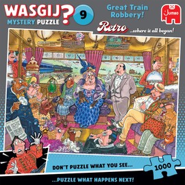 Wasgij Retro Mystery 9 Train Robbery Puzzle 1000 Pieces