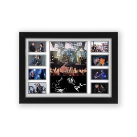 The Libertines Rock band Signed Poster Print- Limited Edition Autograph Fan Gift – Collectible Memorabilia Merchandise (Framed A4 (30x21cm))