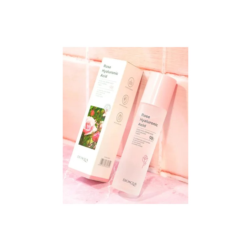 Bioaqua Tonico De Rosas Y Hialuronico Hidratante Antiedad