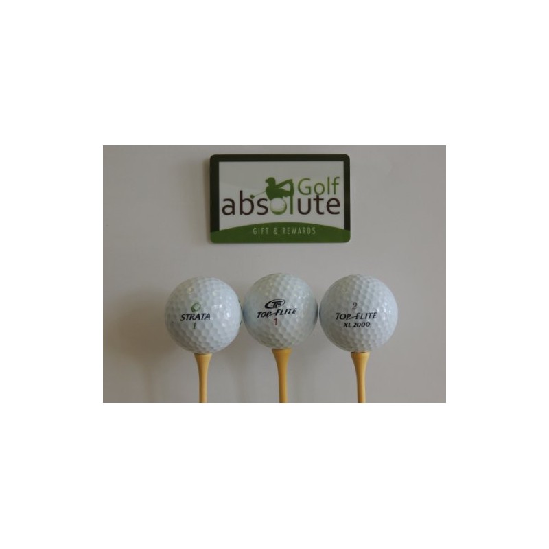 AAA Top-Flite Mix 100 Pack used golf balls