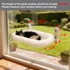 YGP Foldable Cat Window Perch with Space-Saving Fold-Down Design
