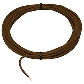 5 m Flry Vehicle Cable Brown 1.5 mm² Round Cable Stranded Car Power Cable