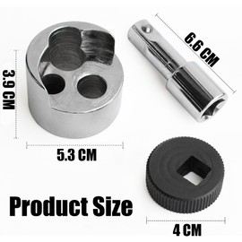 JNNJ Stud Bolt Extractor, Stud Bolt Extractor with Wheel Clamping Washer, Stud Bolt Extractor and Insert, Universal Automotive Repair High Performance Tool