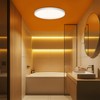 LUMLLSAJI 4 Pack LED Flush Mount Ceiling Light, 24W Ultra