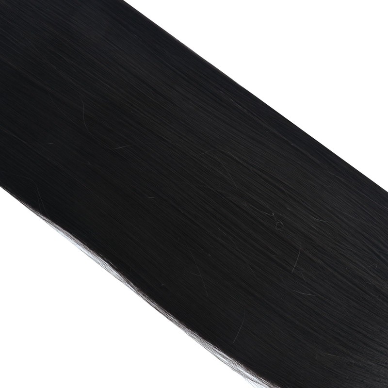 MUNSKT 7 Pcs 22 Inch Natural Black Clip in Hair