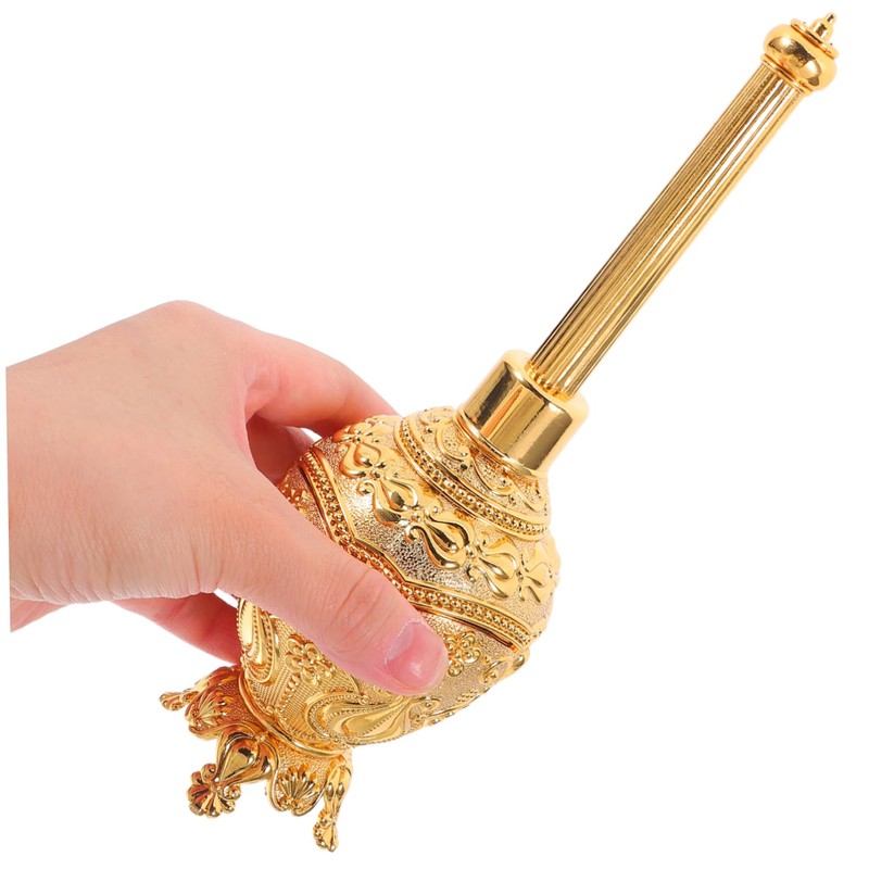 FUNOMOCYA Elegant Holy Water Bottle Exquisite Prayer Container for Baptism