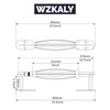 Paper Towel Holder Under Cabinet, Self Adhesive or Wall Mount