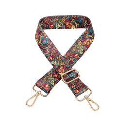 Umily WYJF Gurte & Riemen Adjustable crossbody bag strap, Acrylic, Nr. 3 (goldfarbenes Metall), Medium