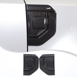 Car Fender Air Vent Trim Sticker Compatible with Toyota Land Cruiser Prado 250 J250 LC250 /Le-x-us 2024 2025,Car Side Vent Cover Hood Intake Bezel Trim,Side Scoop Hood Sticker Car Exterior Accessories