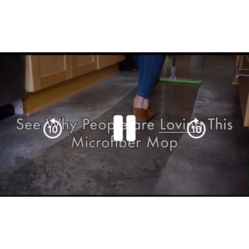 Turbo Mop Microfiber Mop for Floor cleaning- Tile & Wood