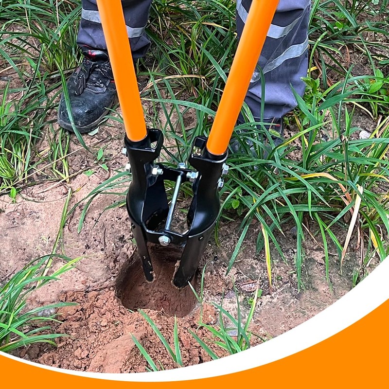 VNIMTI Post Hole Digger Tool, Heavy Duty Post Hole Digger