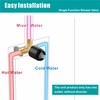 SKOWLL Shower Valve Wall Mount Black Shower Mixer Valve Kit