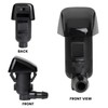 Belleone 2PCS Front Windshield Washer Nozzle Fit for 2008-2012 Jeep