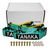 TANAKA 2 X TANAKA UNIVERSAL MINT GREEN 4 POINT BUCKLE