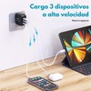 MR. GADGETS Adaptador de Corriente PD 70W, Carga Ultra Rápida,