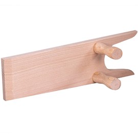 Boot Jack Made of Beech Wood - Boot Extractor Made in Germany - Boot Removal Aid - Boot Jack - Makes it Easy to Take Off & Serves as a Super Everyday Helper, Pull-Out Aid, Boot Removal Aid, brown