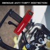 ToolWRX Motorcycle Lock Heavy Duty Anti Theft for Scooter &