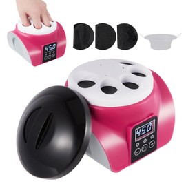 Electric Nail Soaking Bowl,36W Automatic Steam Nail Removal Machine,Nail Soak off Bowl with Intelligent Touch Control,Adjustable Temperature and Display,Manicure Bowl for Beauty Salon & Home Use
