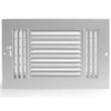 8"w X 4"h 3-Way AIR Supply Grille - Vent Cover