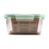 Snips Square food container, 0.8 L, made of Tritan Renew,