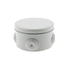 Surface Mounted Junction Box Diameter 65mm Height 35mm Ideal for Electrical Installations and Cable Distribution