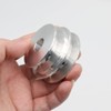 Aluminum Alloy Pulley Double Groove 50/60mm 8-20mm Fixed Bore Pulley