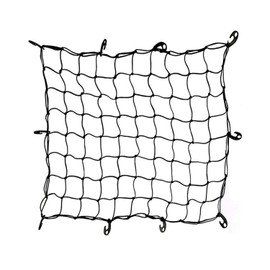 OMAC Floor Style Trunk Cargo Net 35" x 59" Mesh Storage Organizer