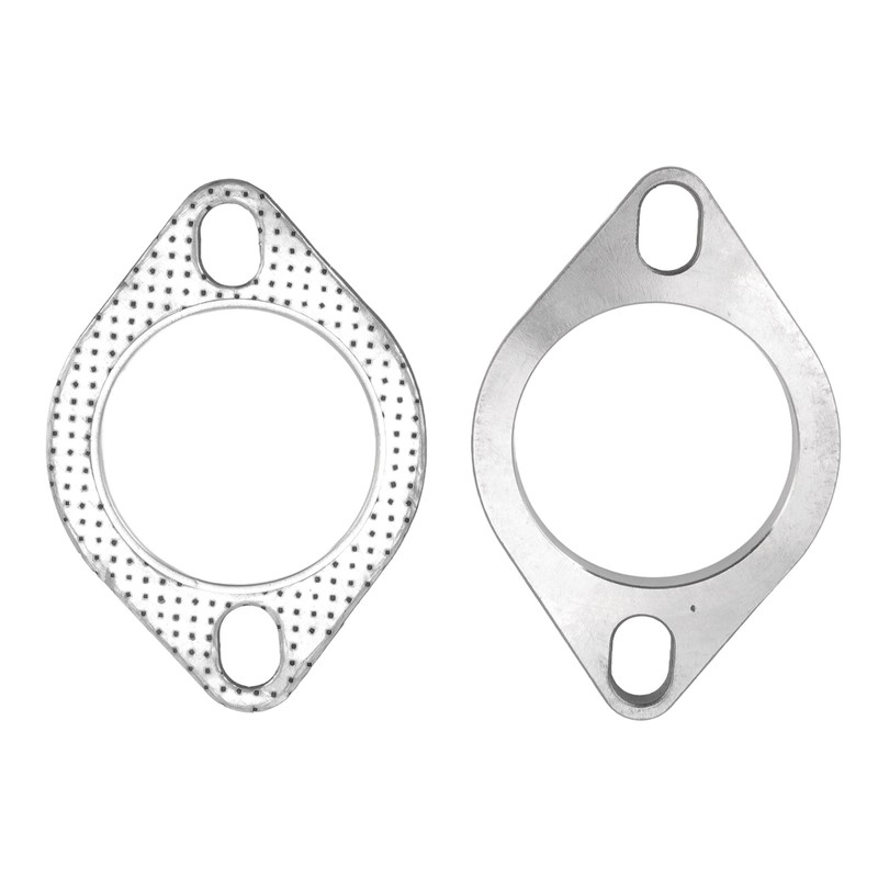 2PCS 2 Bolt 2.5in Exhaust Flange Connection Kit Stainless Steel