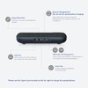 NUROUM A15 Conference Speaker and Microphone, Portable&Scalable Bluetooth Wireless Speakerphone,