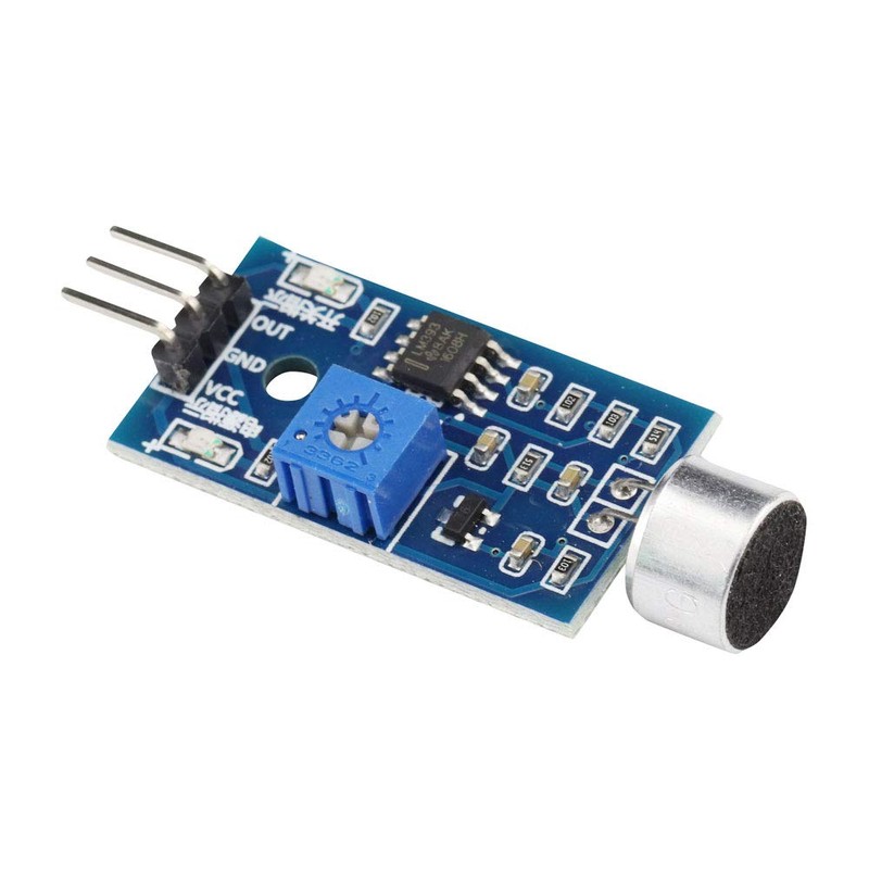 VKLSVAN 3pcs Sound Sensor Module Voice Detection Voice Control Switch