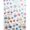 Sonia Stickers Bike Sticker Sheet (Bicycles) ~ KAWAII!!!